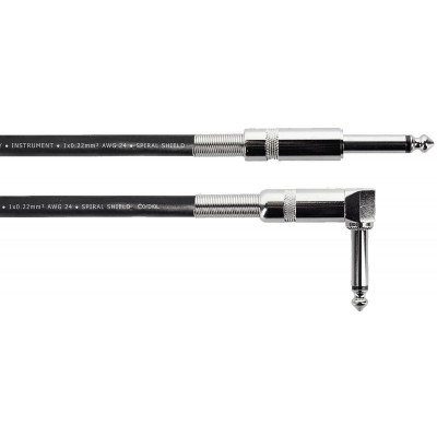 Cable Guitare Jack 3 M Droit /Coudé