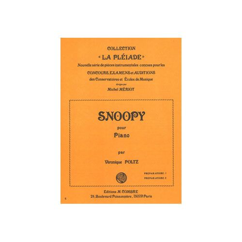Poltz - Snoopy - Piano