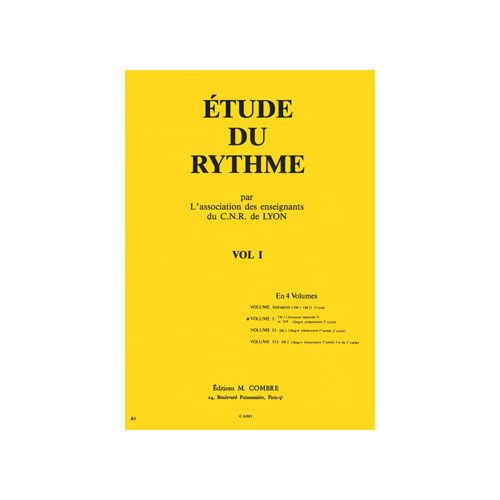 CNR De Lyon - Etude Du Rythme Vol.1 - Formation Musicale