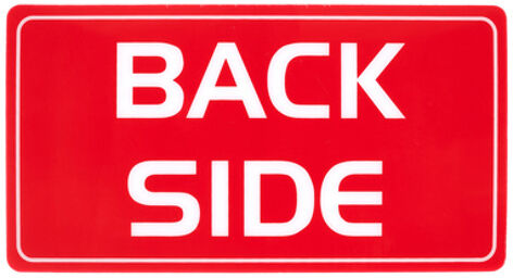 Tourlabel Back Side Rouge