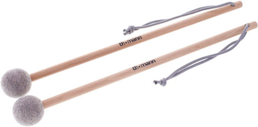 Field Drum Mallet 40mm grey Gris