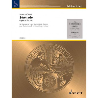 Müller - Sérénade - Clarinette Et Piano (H, Guitare)