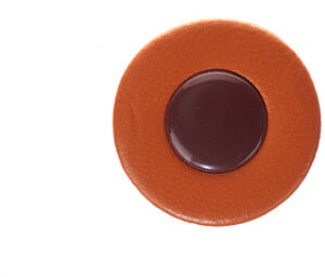 Deluxe Sax Pad 30,0mm Cuir brun