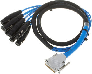 DB25 - XLRF Digisnake 4
