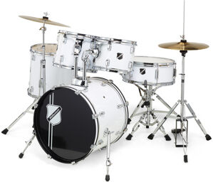 Focus 18 Drum Set White Blanc