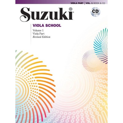Suzuki Viola School Vol.1 + CD Rev. Edition - Alto