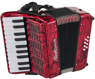 Kids Accordion Red MKII Rouge