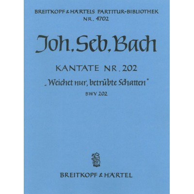 Johann Sebastian - Kate 202 Weichet Nur - Soprano, Orchestra