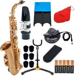 TAS-350 Alto Sax Set Bleu