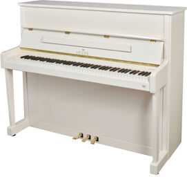 122 Ritmo, white polished Blanc poli