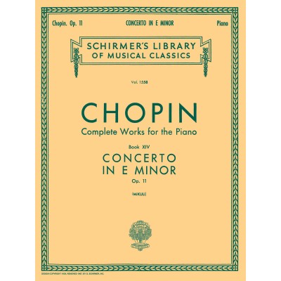 Piano Concerto No.1 In E Minor Op.11