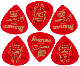 Paul Gilbert Pick Set CA - 6P Rouge