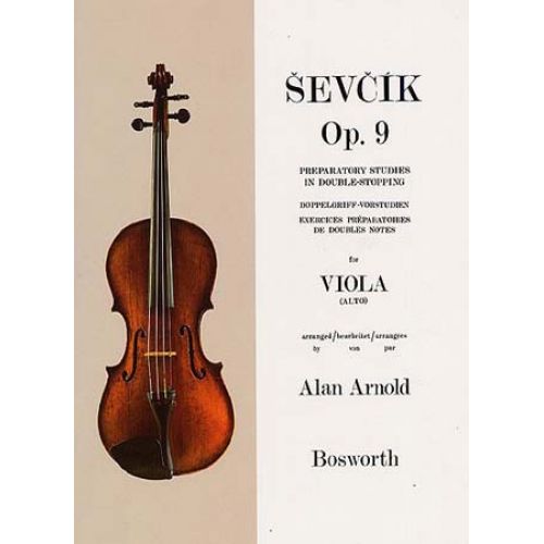 Sevcik - Exercices Preparatoires Op.9 - Alto