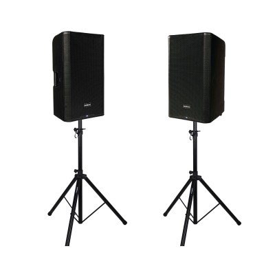 Pack DXPRO15 + Pieds d'Enceintes