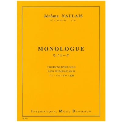 Naulais - Monologue - Tromb. Basse Solo