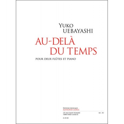 Au-delà du temps pour 2 flûtes et piano