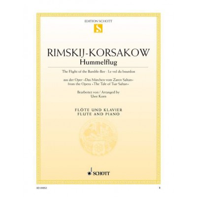 RIMSKY-korsakov - Vol Du Bourdon - Flute et Piano