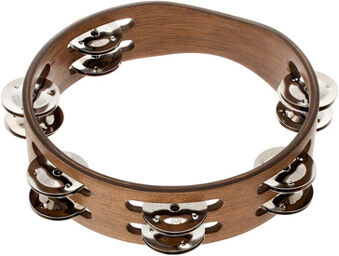 CTA2WB Compact Tambourine Walnut Brown