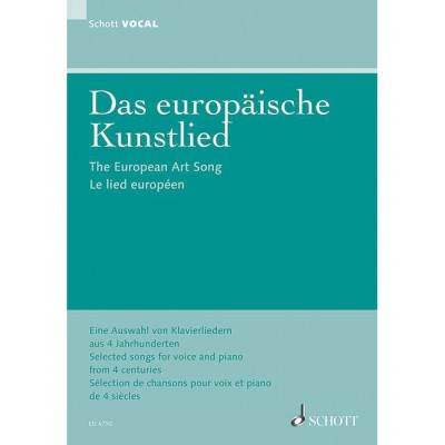 Le Lied Européen - Voice et Piano