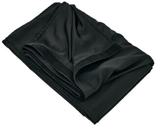 Curtain 200g/m² 3.3x4.0m Bk noir satiné
