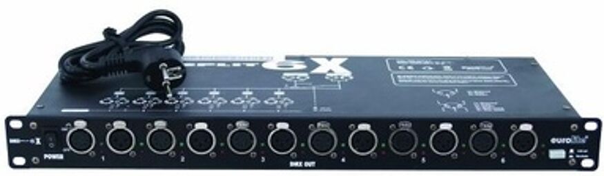 Split 6X DMX Splitter