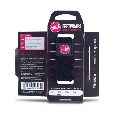 FretWraps, MTD Black - Large