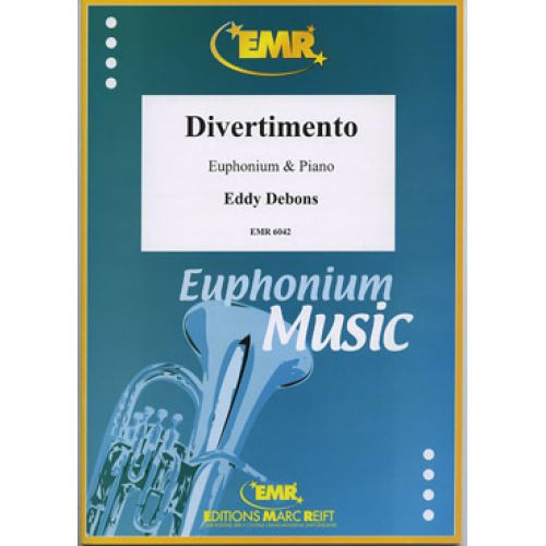 Debons Eddy - Divertimento - Euphonium & Piano