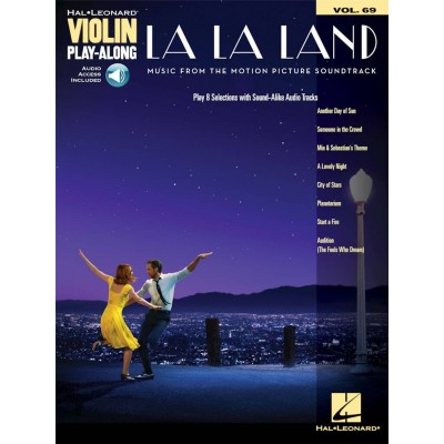 Violin Play Along Volume 69 - La La Land + Audio En Ligne