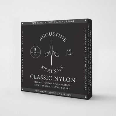 Classique Standard Noir Tirant Faible Pack de 3