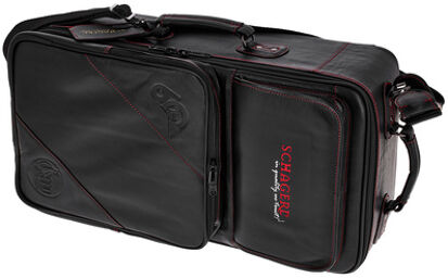 3 Trumpet Gig Bag Leather Noir