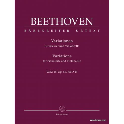 Beethoven - Variations Woo 45, Op.66, Woo 46 - Violoncelle & Piano