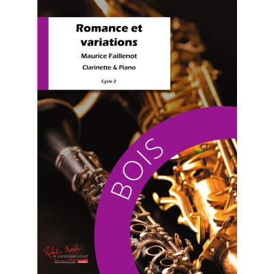 FAILLENOT M. - ROMANCE ET VARIATIONS