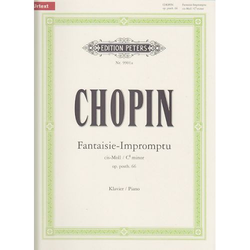 Chopin F. - FANTAISIE-impromptu CIS-moll Op. PH. 66 - Piano