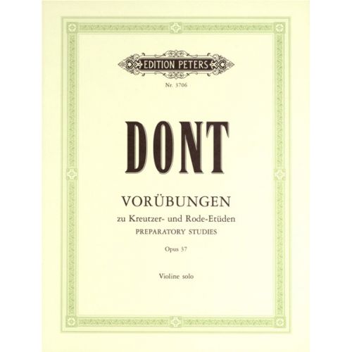 Dont Jacob - 24 Preparatory Exercises Op.37 - Violin