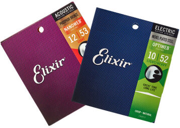 Elixir Acoustic/E-Guitar Bundle