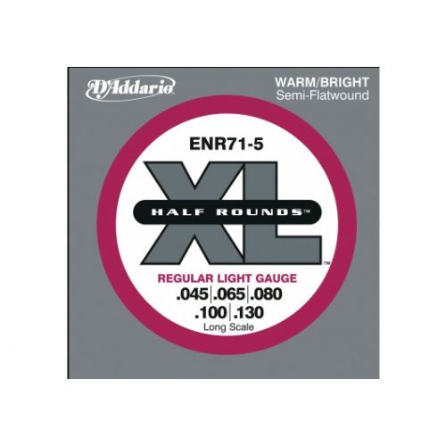 ENR71-5 Half Rounds Regular Light 5C 45-130