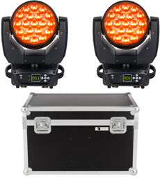 LED TMH-X4 Zoom Wash Bundle Noir laminé