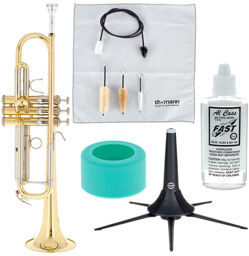 TR-450 Bb- Trumpet Set Noir