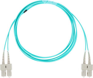 LWL MADI SC Duplex OM3 3m Turquoise