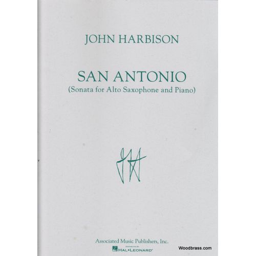 , Harbson J. - San Ono Sonata - Saxophone Alto