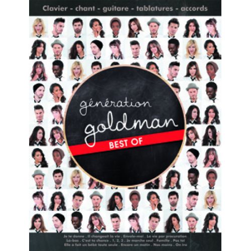 Goldman J.J. - Generation Goldman - Best Of - Guitare Tab