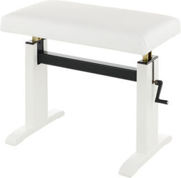 Mod. 60 Piano Bench WH mat blanc mat