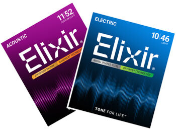 Elixir Acoustic/E-Guitar Bundle