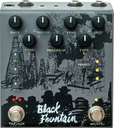 Black Fountain Stereo Delay SL Slate