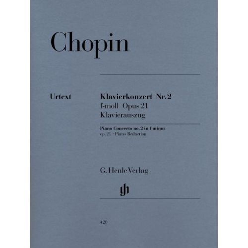 Chopin F. - Concerto For Piano And Orchestra No. 2 F Minor Op. 21