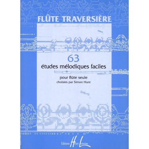 Hunt - Etudes Mélodiques Faciles (63) - Flûte