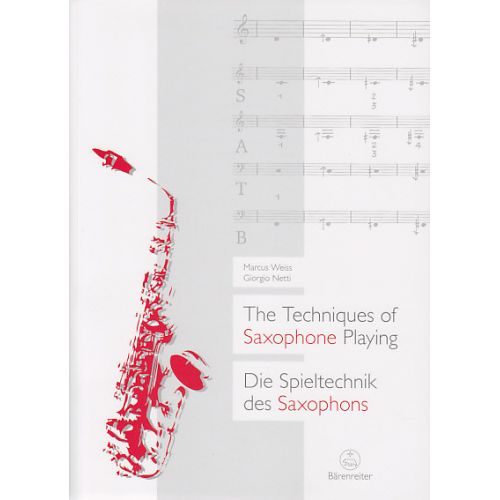 Weiss & Netti - The Techniques Of Saxophone Playing - Occasion