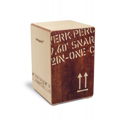 CP403 Red - 2 In One Snare Cajon - Medium - Red