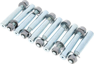 10x 5005PL Pin with S-Nut