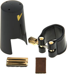 Ligature Leather Soprano Sax